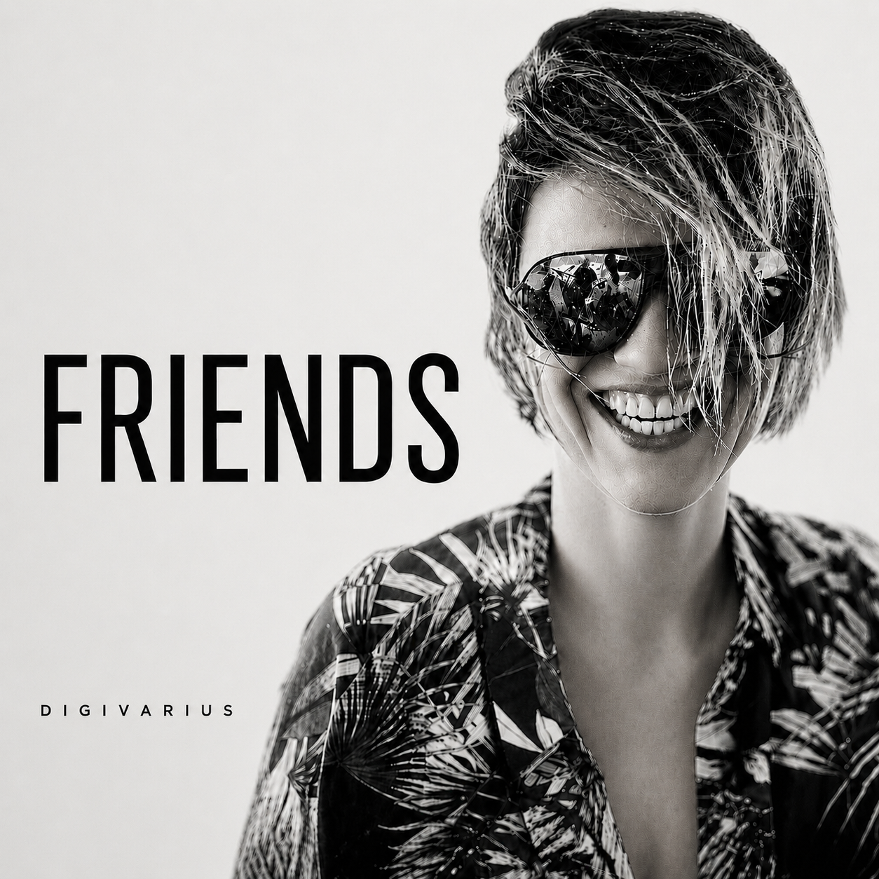 Friends album artwork by DIGIVARIUS EDM and electronic music artist